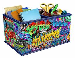 ravensburger 3d puzzle - Ravensburger 3D Puzzle Storage Box Graffiti 12111 - 2 nuotrauka