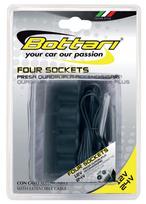 cigarette lighter socket - Bottari Four Sockets 12/24V 30071 - 4 nuotrauka