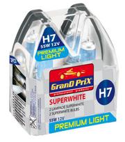 h7 55w 12v - Bottari Grand Prix Superwhite Halogen H7 12V 55W 2pcs 33801 - 2 nuotrauka