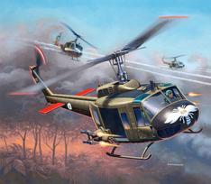 revell konstruktoriai - Revell Bell UH-1H Gunship 1:100 04983 - 2 nuotrauka
