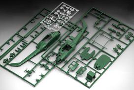 revell konstruktoriai - Revell Bell UH-1H Gunship 1:100 04983 - 7 nuotrauka