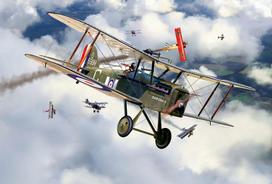 revell konstruktoriai - Revell 100 Years RAF British S.E. 5a 1:48 03907R - 8 nuotrauka