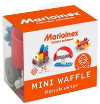 vafline mini - Marioinex Mini Waffle Constructor Boy 35pcs 902783 - 1 nuotrauka