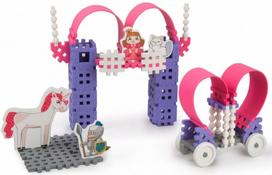 vafline mini - Marioinex Mini Waffle Princess Medium Set 65pcs 902493 - 2 nuotrauka