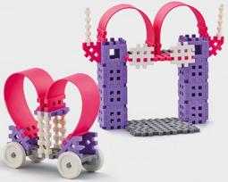 vafline mini - Marioinex Mini Waffle Princess Medium Set 65pcs 902493 - 3 nuotrauka