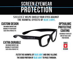 gadu gadu - Shadez Blue Light Junior Black - 6 nuotrauka