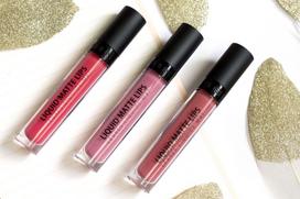 fudge matte - Gosh Liquid Matte Lips 4ml 03 - 4 nuotrauka