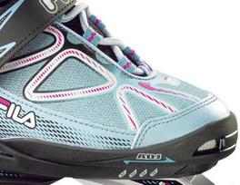 skaters salmas - Fila Wizy G Blue/Pink M 32-35 - 4 nuotrauka