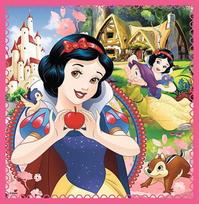 princessia - Trefl 3-In-1 Puzzle Disney Princesses 34833 - 4 nuotrauka