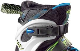 fila rieduciai - Fila Wizy Black/Lime M 32-35 - 2 nuotrauka