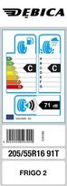 padangos 205 55 r16 c - Debica Frigo2, 205/55 R16, 91T - 2 nuotrauka