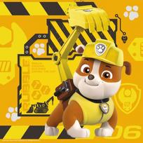 paw patrol rubble - Ravensburger Puzzle Paw Patro Rubble, Marshall And Chase 3in1 07057 - 4 nuotrauka