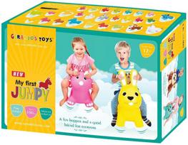vienaragis zaislas - Gerardos Toys My First Jumpy Unicorn 44207 - 5 nuotrauka