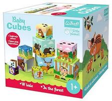 zaislu planeta - Trefl Little Planet Baby Cubes In The Forest 60664 - 2 nuotrauka