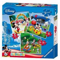 Ravensburger Puzzle Disney Clubhouse Mickey Mouse 3in1 07088