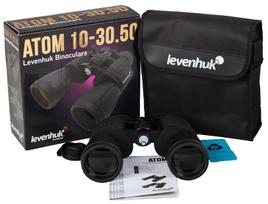 monoklis - Levenhuk Atom Binoculars 10-30x50 - 8 nuotrauka