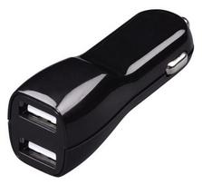 Hama Car Charger USB x2 to Cigarette Lighter Plug Black