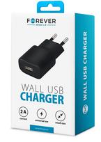 dc dc charger - Forever TC-01 USB Wall Charger 2A Black - 2 nuotrauka
