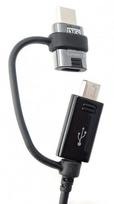Samsung USB To USB Type-C/Micro USB Cable 1.2m Black OEM