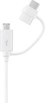 usb c pakrovejas 2m - Samsung USB To USB Type-C/Micro USB Cable 1.2m Black OEM - 3 nuotrauka