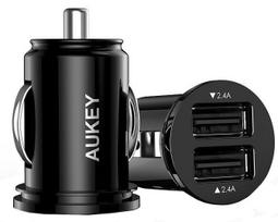Aukey CC-S1 2 USB 4.8A 24W Black
