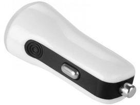 baseus car charger - Baseus Tiny Dual USB Car Charger White - 2 nuotrauka