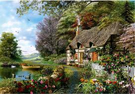 puzzle deliones 1000 - Trefl Charming Nook 1000pcs 10297 - 2 nuotrauka