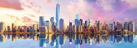 puzzle deliones 1000 - Trefl Panorama Puzzle Manhattan New York 1000pcs 29033 - 2 nuotrauka