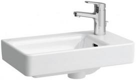 praustuvas rankom - Laufen Pro S 480x280mm Washbasin Right White - 1 nuotrauka