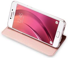 magnetai - Dux Ducis Premium Magnet Case For Samsung Galaxy J2 Pro J250 Rose Gold - 5 nuotrauka