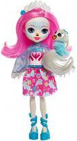 leles enchantimals - Mattel Enchantimals Swan Doll FRH38 - 1 nuotrauka