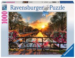 Ravensburger Puzzle 1000pcs Bicycles In Amsterdam 19606