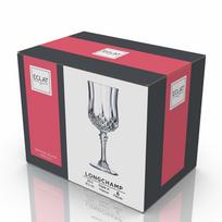 kristolo kristolo taures - Eclat Longchamp Wine Glass Set 25cl 6pcs - 2 nuotrauka