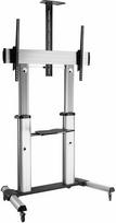 mobilus tv stovas - Techly Mobile Floor Stand for TV 60" - 100" 102734 - 1 nuotrauka