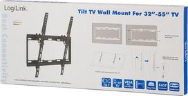 televizoriaus stovas 55 - LogiLink BP0012 TV Wall Mount 32–55" - 3 nuotrauka