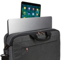 casio pilkas - Case Logic Notebook Bag 15.6" Black - 4 nuotrauka