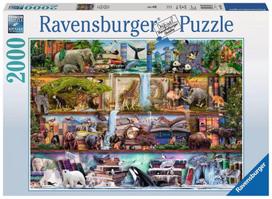Ravensburger Puzzle Wild Kingdom Shelves 2000pcs 16652