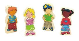 magnetiniai zaislai - Viga Magnetic Kid Set 59699 - 1 nuotrauka
