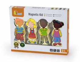 magnetiniai zaislai - Viga Magnetic Kid Set 59699 - 2 nuotrauka