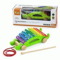 krokodilo - Viga Pull Along Xylophone Musical Toy Crocodile 50342 - 2 nuotrauka