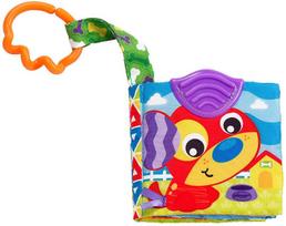 farm zaislai - Playgro Day At Farm Teether Book 0186967 - 1 nuotrauka