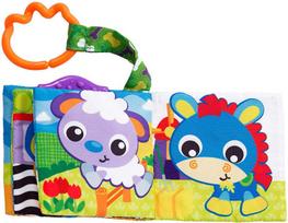 farm zaislai - Playgro Day At Farm Teether Book 0186967 - 4 nuotrauka