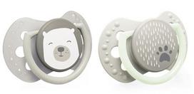 Lovi Dynamic Soother Silicone 2pcs Buddy Bear 22/862 0-2m