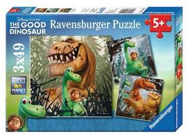 Ravensburger Puzzle The Good Dinosour 3x49pcs 09410