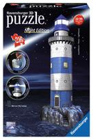 ravensburger 3d puzzle - Ravensburger 3D Puzzle Lighthouse Night Edition 216pcs 12577 - 1 nuotrauka