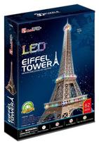 Cubicfun Eiffel Tower LED 3D