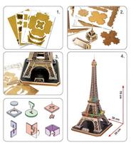 cubicfun 3d puzzle - Cubicfun Eiffel Tower LED 3D - 4 nuotrauka