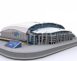 cubicfun 3d puzzle - Cubicfun Lech Poznan Stadium 3D - 4 nuotrauka