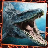 fallen - Ravensburger Puzzle Jurassic World Fallen Kingdom 3x49pcs 08054 - 3 nuotrauka