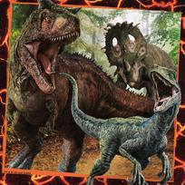 fallen - Ravensburger Puzzle Jurassic World Fallen Kingdom 3x49pcs 08054 - 4 nuotrauka